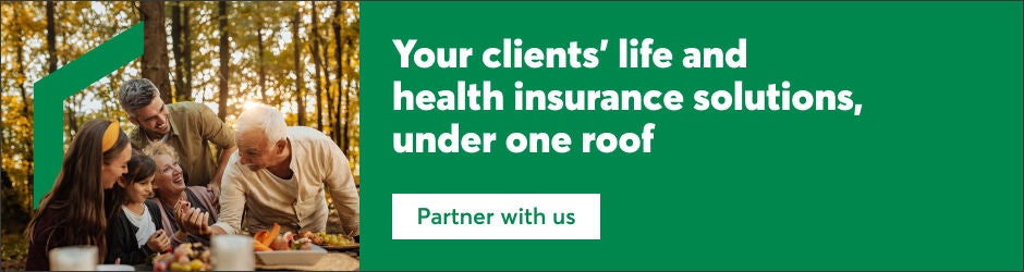  Your client's life and health solution - Partnet with us