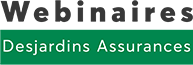 Logo Webinaires Desjardins Assurances